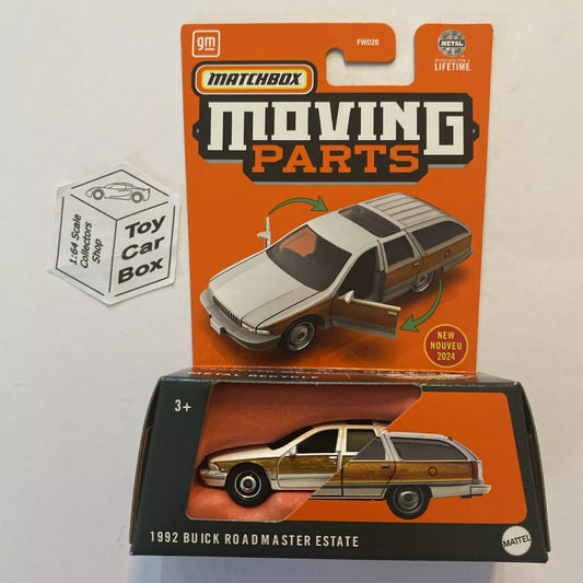 2024 MATCHBOX Moving Parts - 1992 Buick Roadmaster Estate (White #47) D20