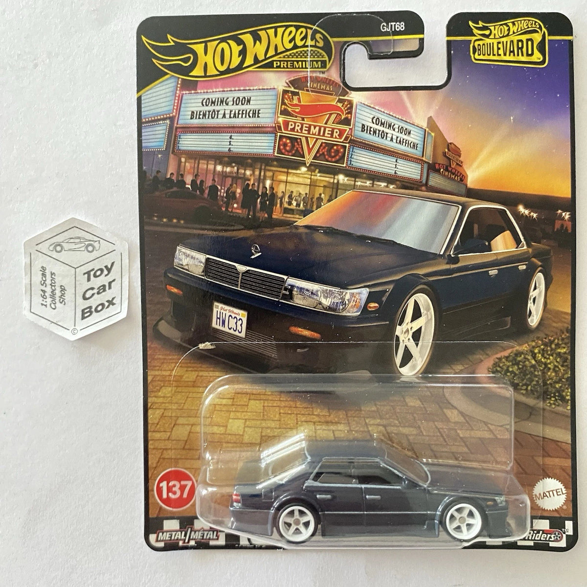 2025 HOT WHEELS Boulevard #137 - Nissan Laurel C33 (Dark Blue - Premium) E40