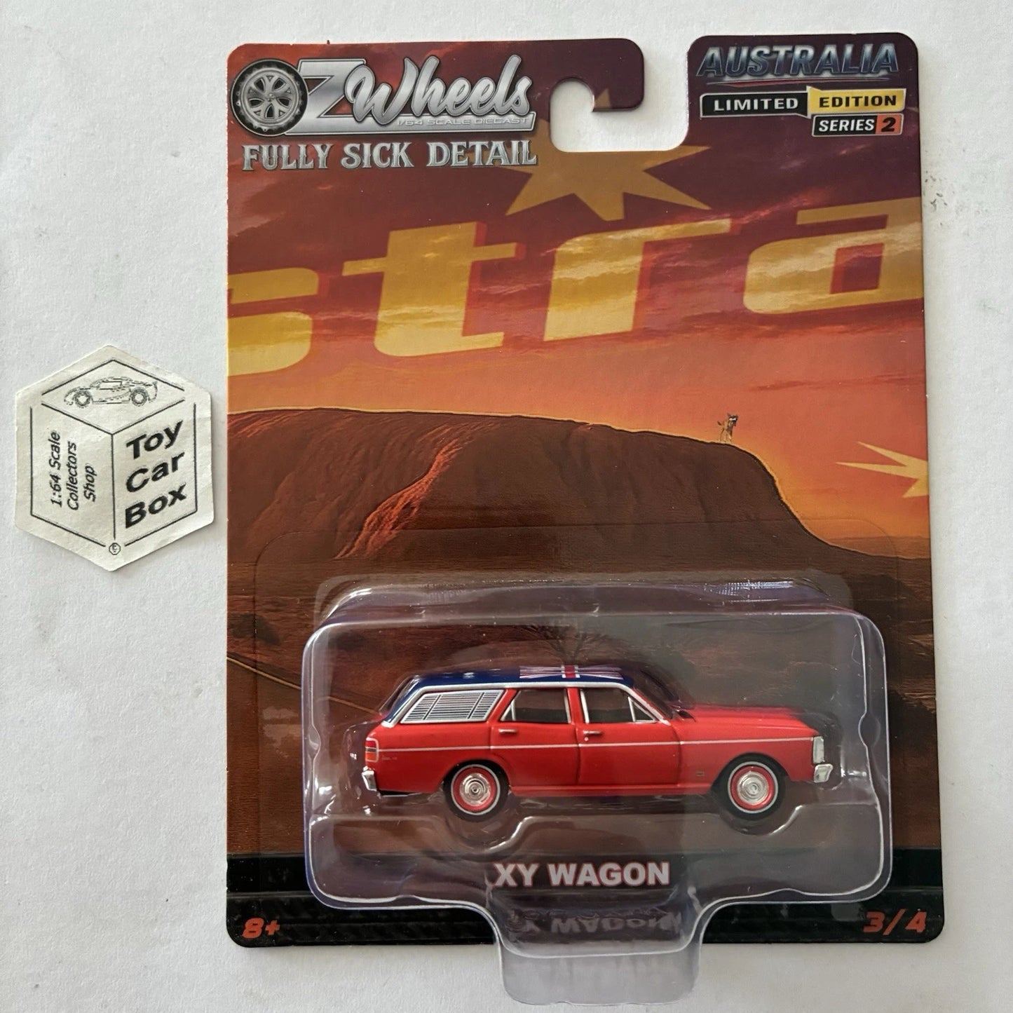 OZ WHEELS Australia - Ford XY Falcon Wagon (Red - Australian Flag Design) M19