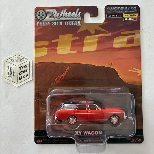 OZ WHEELS Australia - Ford XY Falcon Wagon (Red - Australian Flag Design) M19