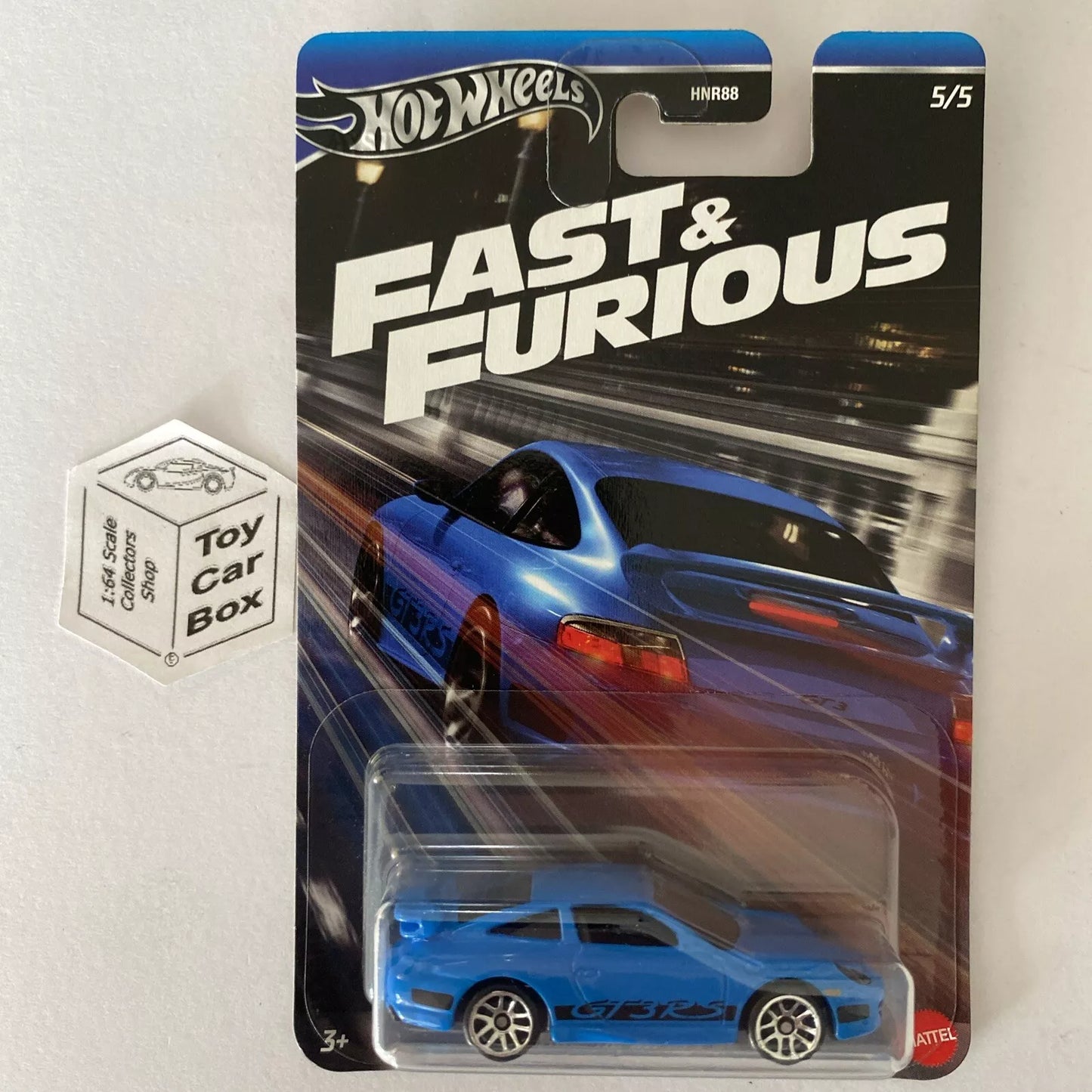 2024 HOT WHEELS Fast & Furious - Porsche 911 GT3 RS (Blue #5 Unopened) C74