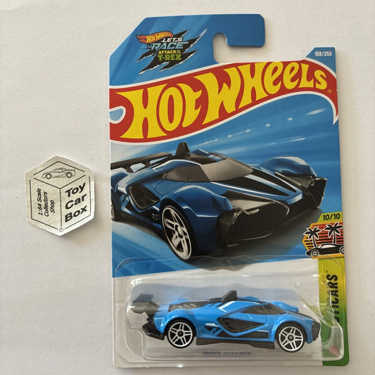 2026 HOT WHEELS #158 - Mach Speeder (Blue #10 Exoticars - Long Card) A44