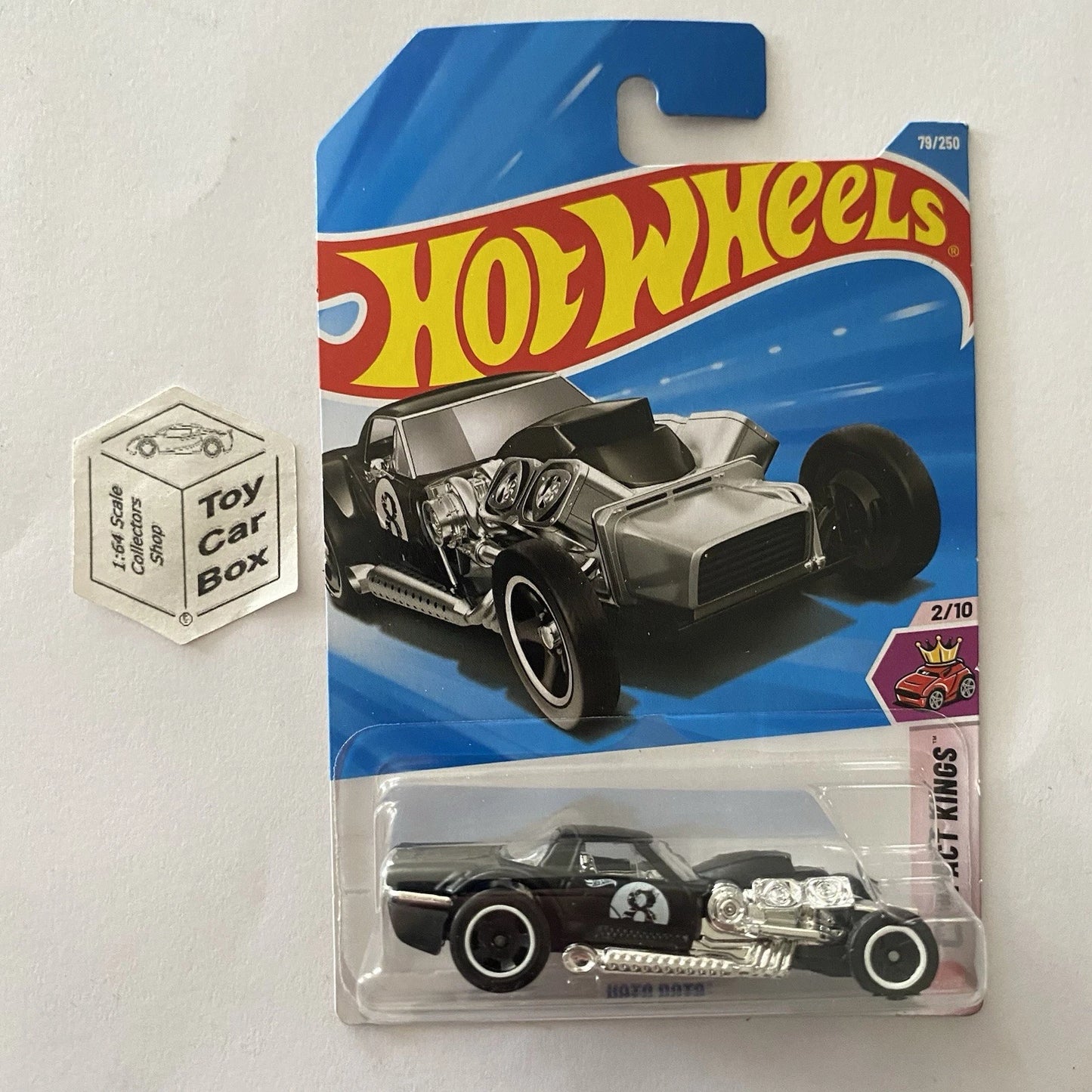 2026 HOT WHEELS #79 - Hoto Roto (Black #2 Compact Kings - Long Card) A80