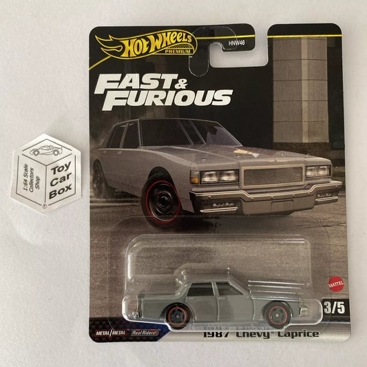 2024 HOT WHEELS Fast & Furious - 1987 Chevy Caprice (Grey - Premium) G68g