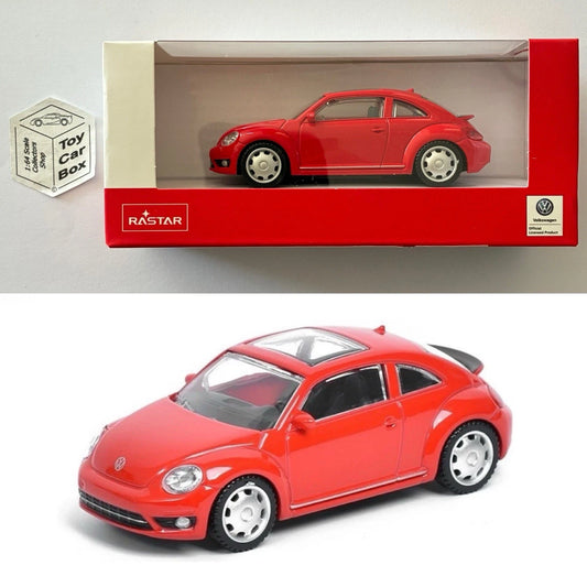RASTAR 1/43 - Volkswagen VW Beetle (Red - Unopened Boxed) D55g