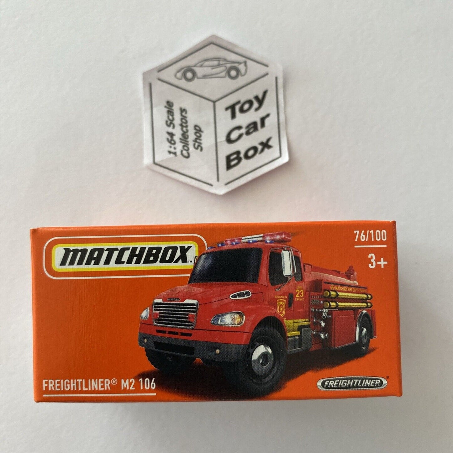 2024 MATCHBOX #76 - Freightliner M2 106 - Power Grab B80