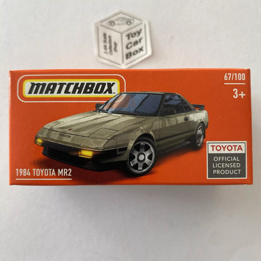 2024 MATCHBOX #67 - 1984 Toyota MR2 (Unopened Power Grab - Variant Unknown) B80