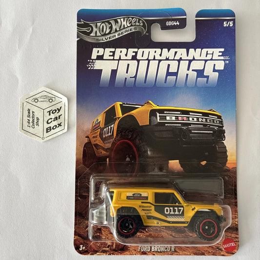 2026 HOT WHEELS Silver Series - Ford Bronco R (Yellow - Performance Trucks) D50