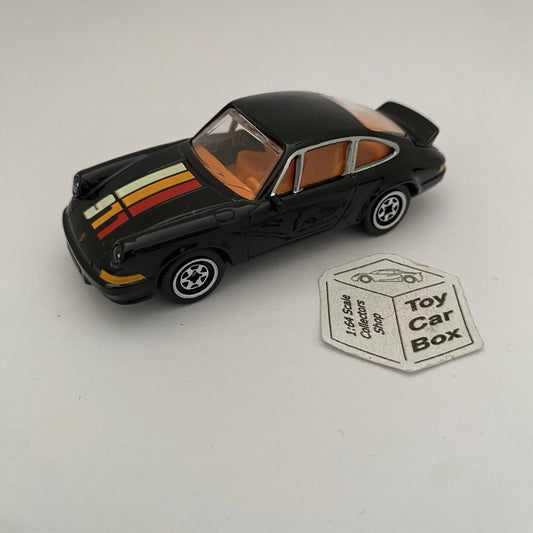 MAJORETTE Loose - Porsche 911 Carrera RS 2.7 (Black #269e) No Blister. C16