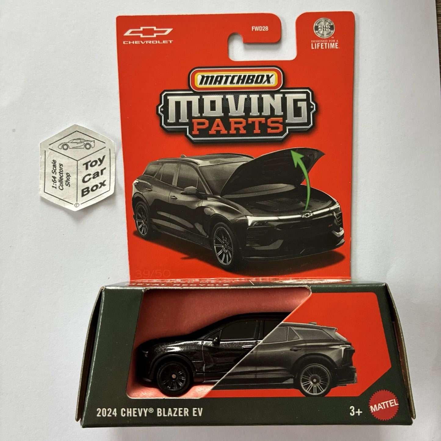 2026 MATCHBOX Moving Parts - 2024 Chevy Blazer EV (Black #39 Opening Hood) D80
