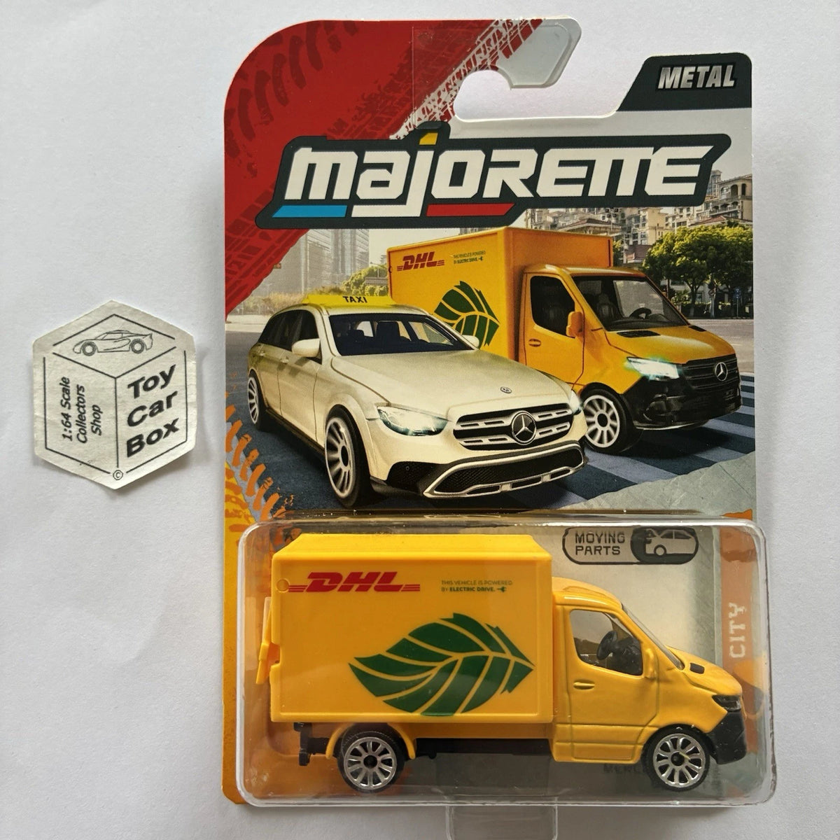 MAJORETTE Mercedes-Benz Sprinter (City Series - Yellow ‘DHL’ Truck) E78