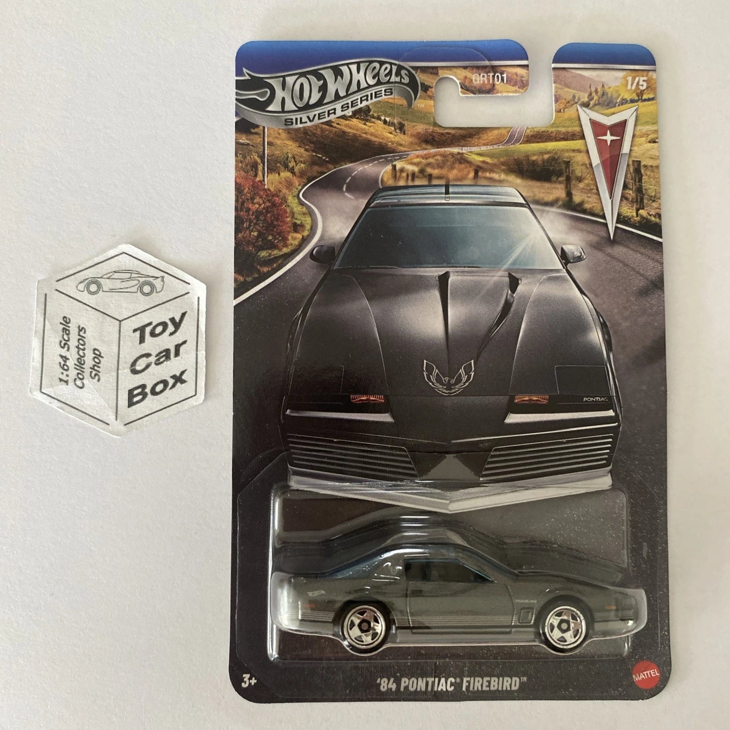 2025 HOT WHEELS Themed - ‘84 Pontiac Firebird (Grey #1 Silver Series GRT01) C85