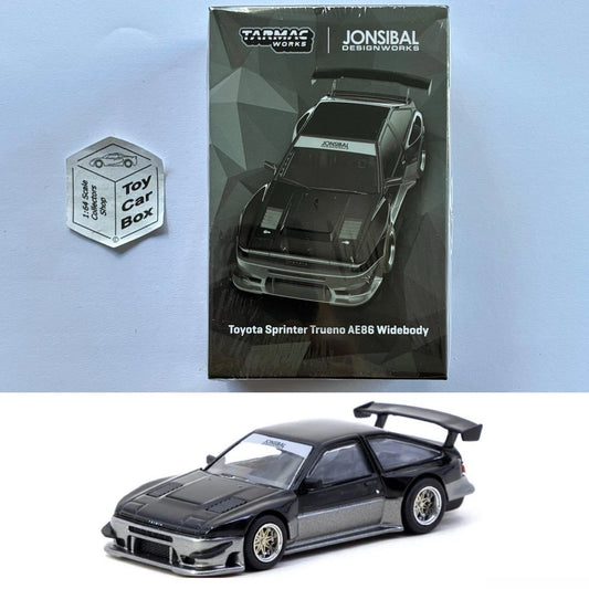 TARMAC - Toyota Sprinter Trueno AE86 Widebody (Black - 1:64 - T64G-060-BG) P12g