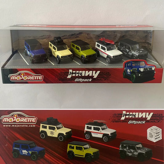 MAJORETTE Suzuki Jimny JB74 Gift Set (5 Cars - Boxed - Unopened) T00