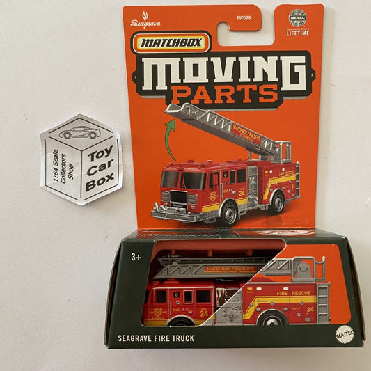 2024 MATCHBOX Moving Parts - Seagrave Fire Truck (El Segundo - Moving Ladder) D80