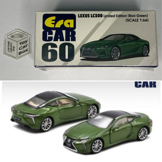 ERA CAR #60 - Lexus LC500 (1:64 Scale - Limited Edition Nori Green - Boxed) K00g
