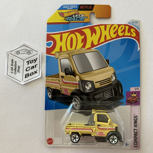 SALE - 2024 HOT WHEELS #21 - Mighty K (Yellow #1 Compact Kings - Long Card) A80