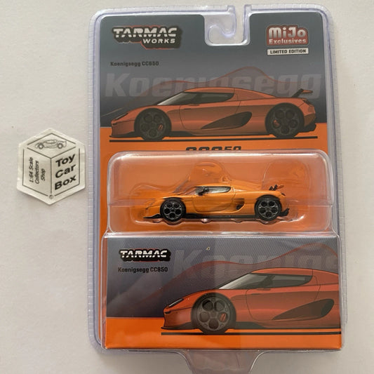 TARMAC - Koenigsegg CC850 (Orange - 1:64 Mijo Limited Edition) R75g