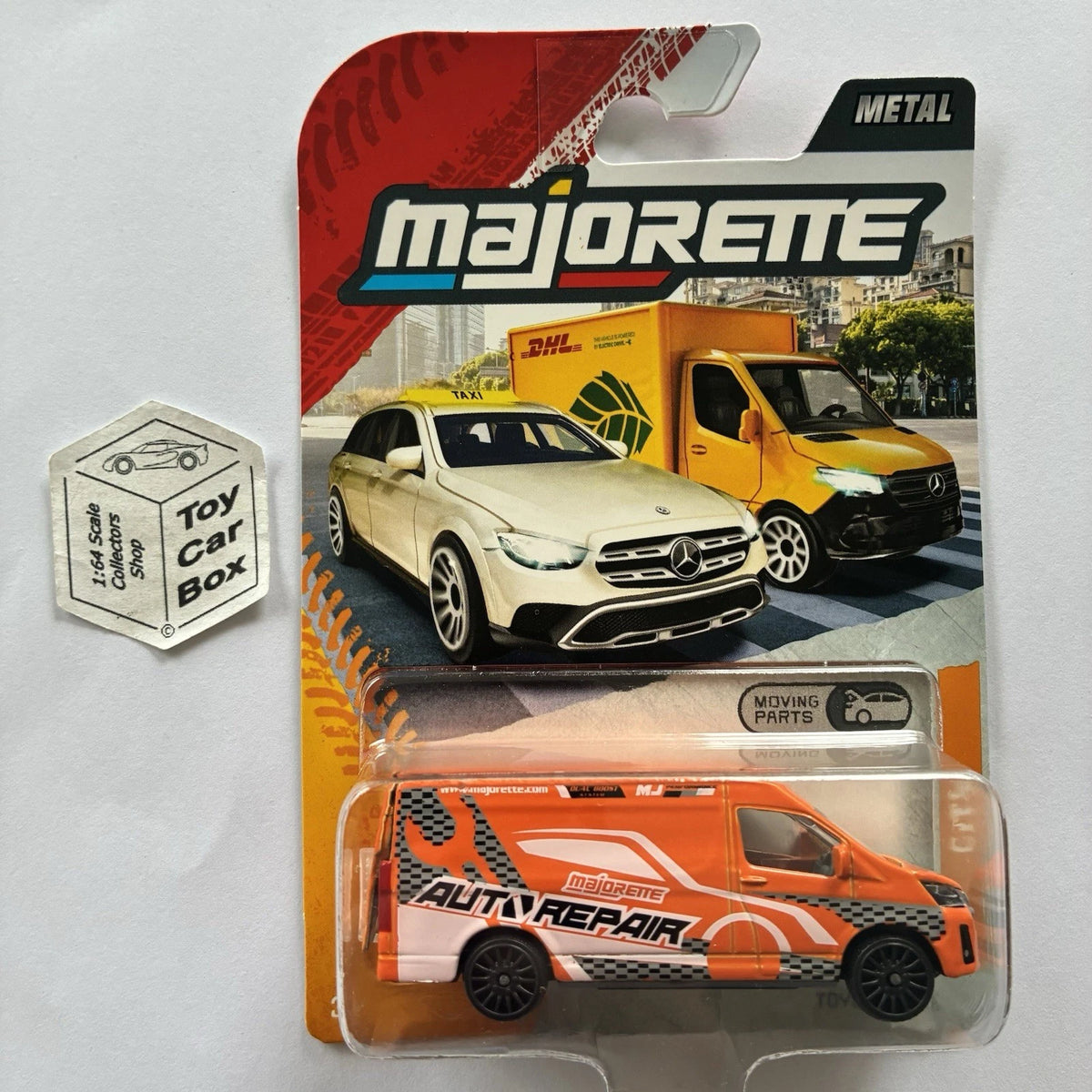 MAJORETTE Toyota Hiace H300 (City Series - Orange ‘Auto Repair’ Van) E78