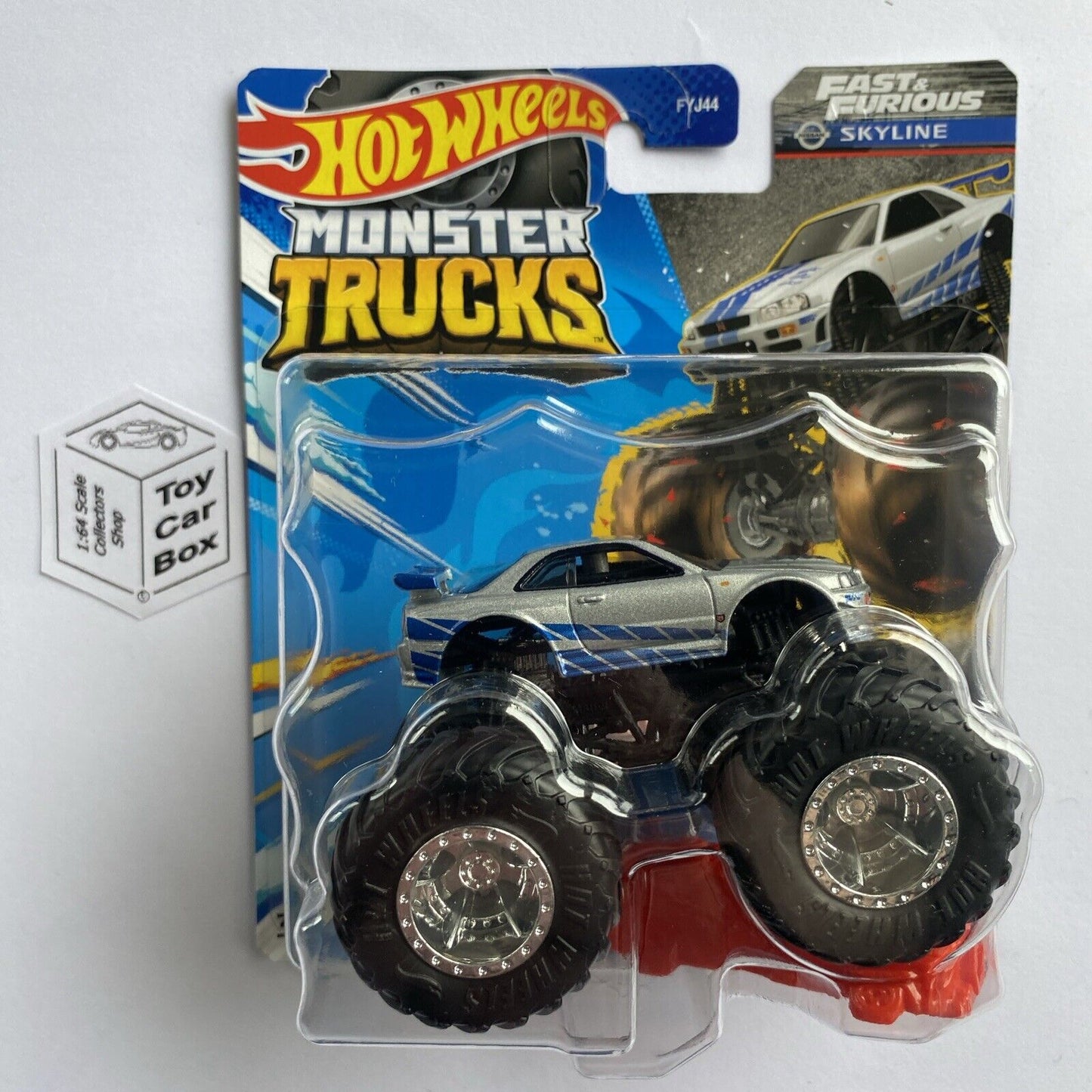 2024 HOT WHEELS Monster Trucks - Nissan Skyline GT-R R34 (Fast & Furious) D50