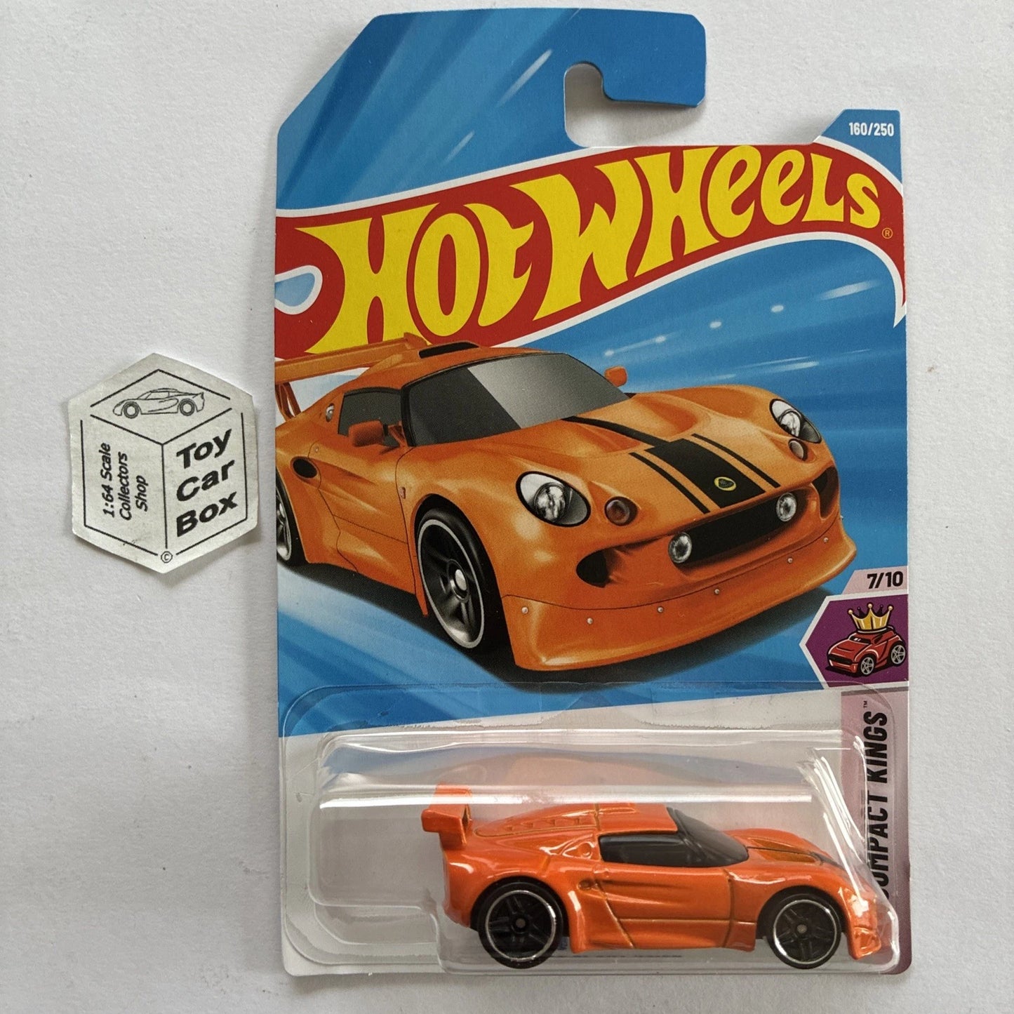 2026 HOT WHEELS #160 - Lotus Sport Elise (Orange #7 Compact Kings - Long) B64