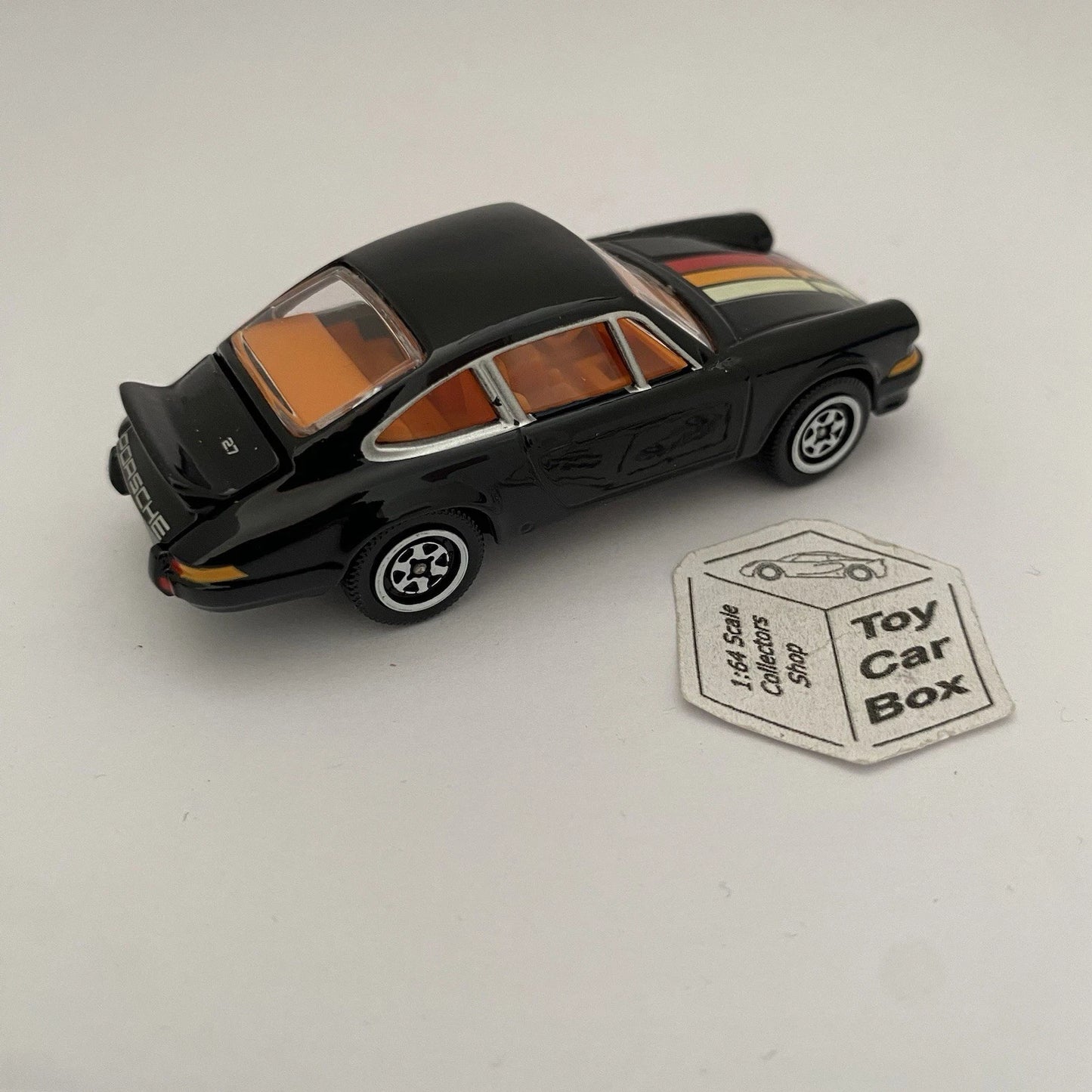 MAJORETTE Loose - Porsche 911 Carrera RS 2.7 (Black #269e) No Blister. C16