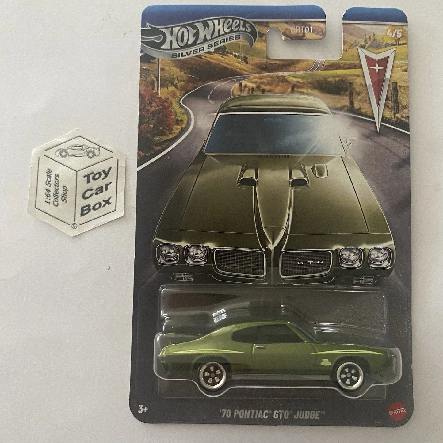 2025 HOT WHEELS Themed - ‘70 Pontiac GTO Judge (Green Silver Series GRT01) C85