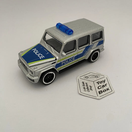 MAJORETTE Loose - Mercedes-AMG G63 (Police - Silver #250b) No Blister. C16