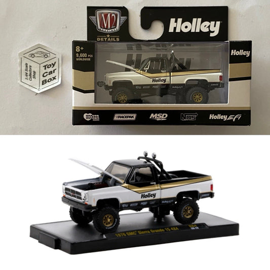 M2 MACHINES - 1976 GMC Sierra Grande 15 4x4 (Holley - Detroit Muscle R64) L92g
