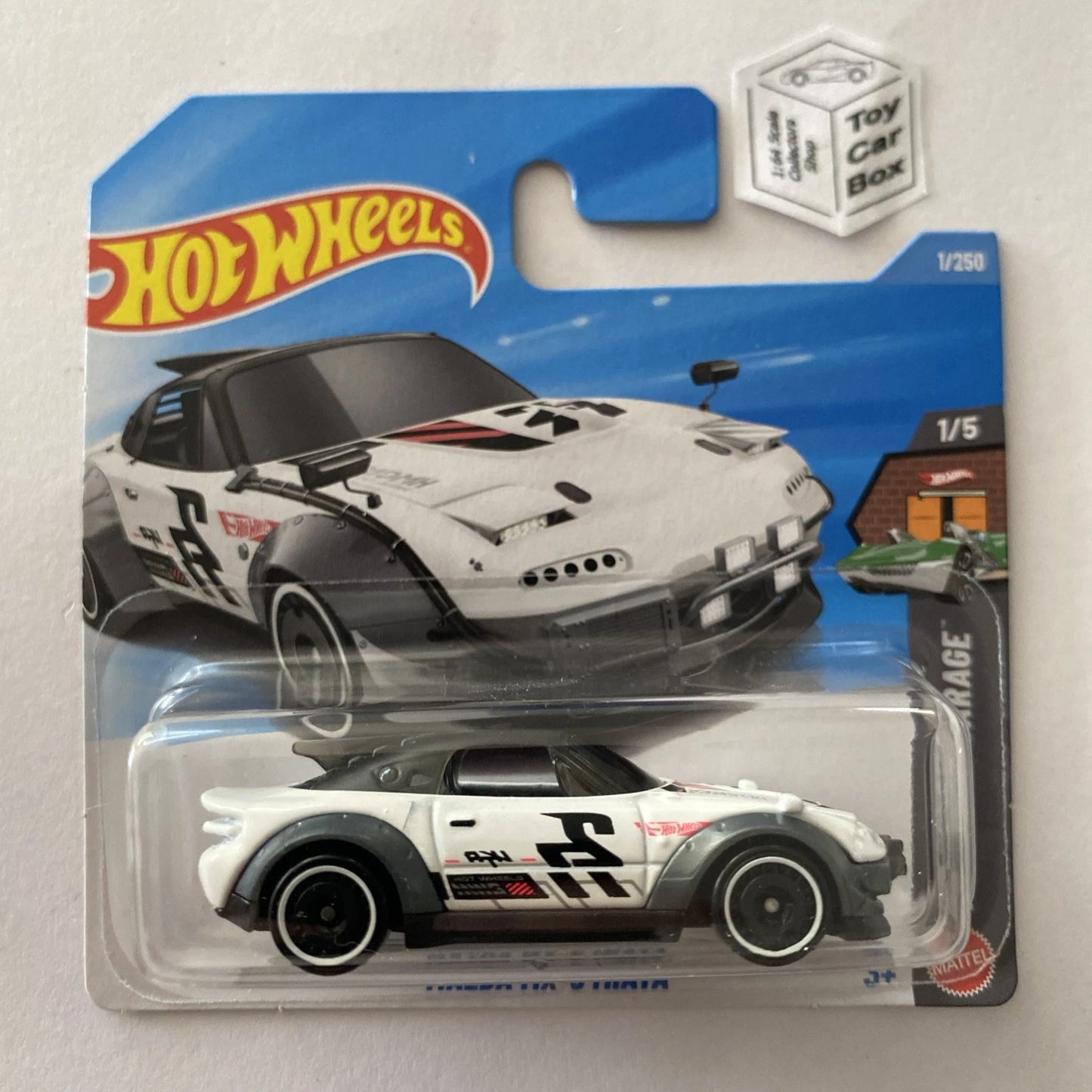 2026 HOT WHEELS #1 - Mazda MX-5 Miata (White #1 Dream Garage - Short Card) C00