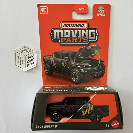 2026 MATCHBOX Moving Parts - GMC Hummer EV (Black #40 Opening Fronk) F00