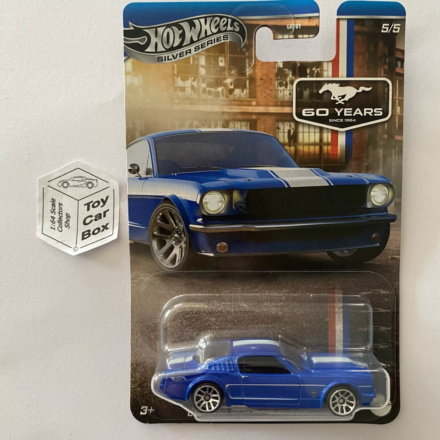 2025 HOT WHEELS Themed - ‘65 Ford Mustang 2+2 Fastback (Blue #5 - Non-chase) D00