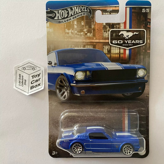 2025 HOT WHEELS Themed - ‘65 Ford Mustang 2+2 Fastback (Blue #5 - Non-chase) D00