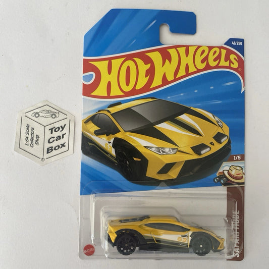 2025 HOT WHEELS #41 - Lamborghini Huracan Sterrato (#1 Safari Mode) A80