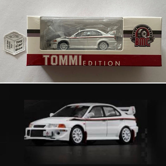 BM CREATIONS - Mitsubishi Lancer Evolution VI (1:64 - Tommy Edition - RHD) N75g