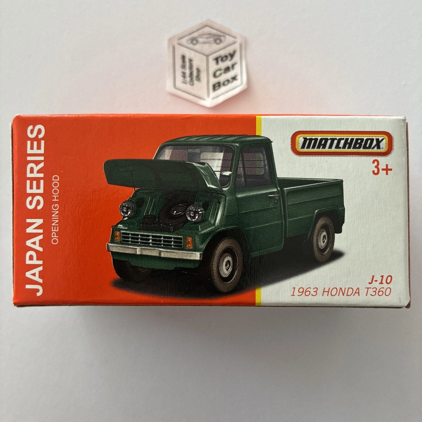 MATCHBOX Japan Series #J-10 - 1962 Honda T360 (Green - Opening Hood) E00