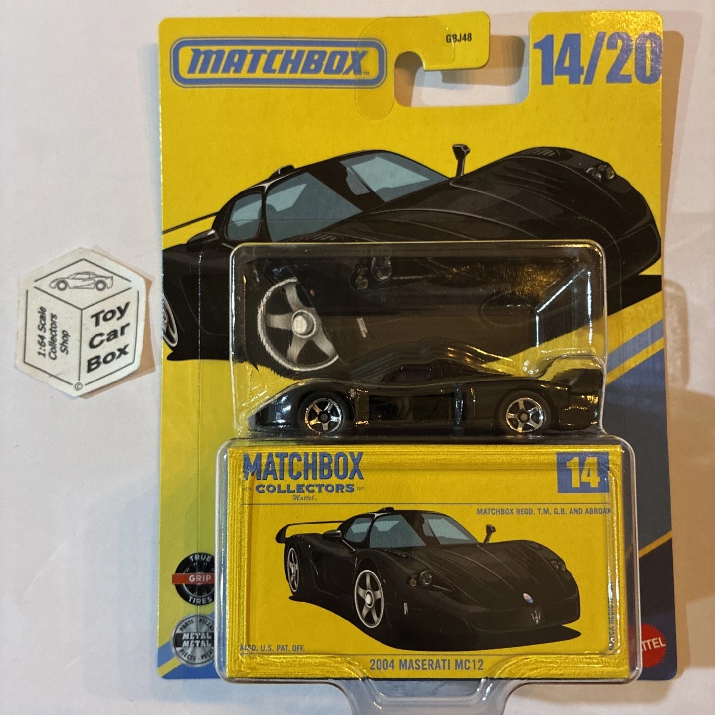 2026 MATCHBOX Collectors #14 - 2004 Maserati MC12 (Premium - Black) I08g