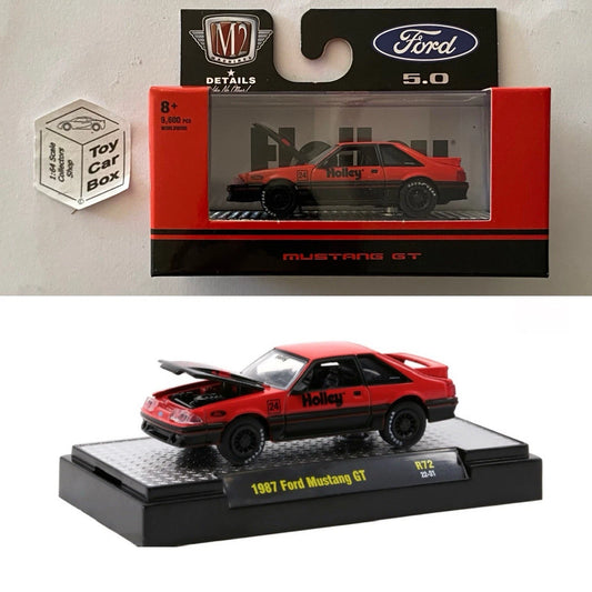 M2 MACHINES - 1987 Ford Mustang GT (Holley - Auto Thentics R72) L92g