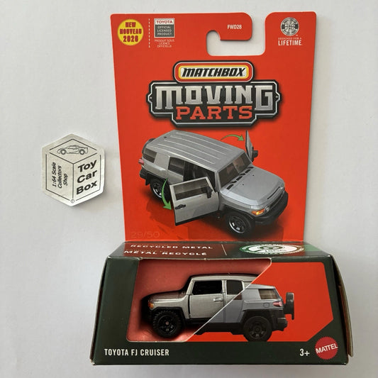 2026 MATCHBOX Moving Parts - Toyota FJ Cruiser (Silver #29 Opening Doors) F00