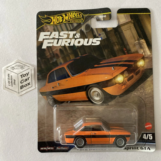2025 HOT WHEELS Fast & Furious - Alfa Romeo Giulia Sprint GTA (Orange) G04