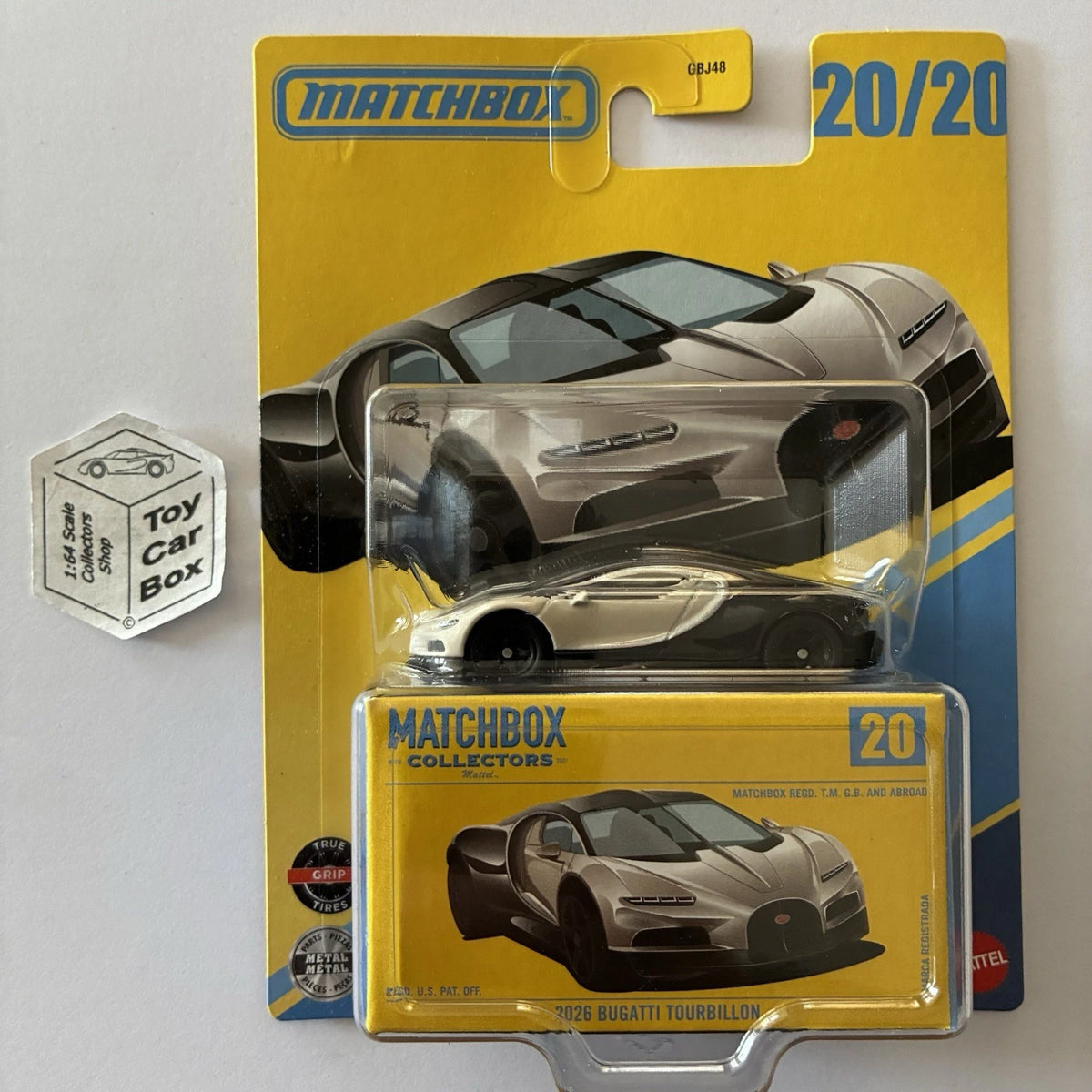 2026 MATCHBOX Collectors #20 - 2026 Bugatti Tourbillon (New Model - Premium) H30