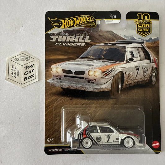 2026 HOT WHEELS Car Culture - Lancia Delta S4 (#4 White - Thrill Climbers) G04