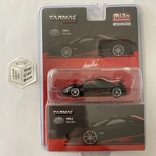 TARMAC - Pagani Imola (Black - 1/64 - T64G-046-BL - Mijo Limited Edition) R75g