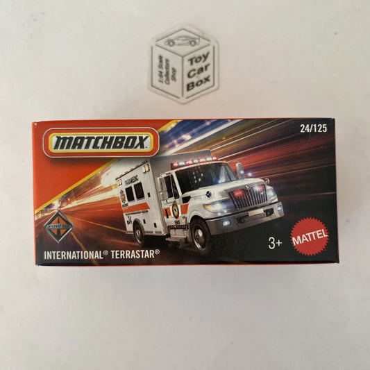 2025 MATCHBOX #24 - International Terrastar (White - Power Grab) C50