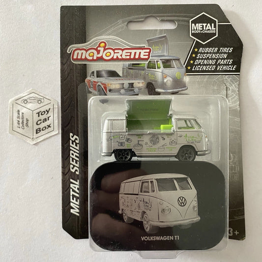 MAJORETTE Volkswagen T1 Food Van (Zamac - Deluxe Metal - Collectors Tin) E38