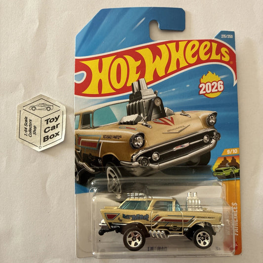 2026 HOT WHEELS #215 - Lil’ Mad (Gold #9 Wagons - Long Card) A80