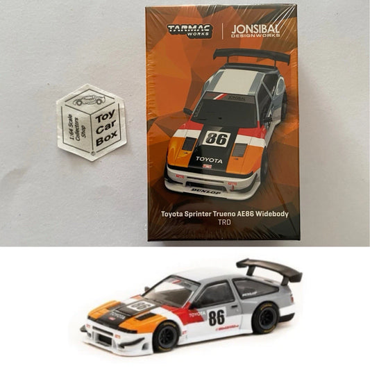 TARMAC - Toyota Sprinter Trueno AE86 Widebody (1:64 Jonsibal Designworks) R75g