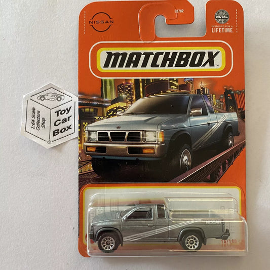 2024 MATCHBOX #15 - ‘95 Nissan Hardbody D21 (Silver - Long Card) B00