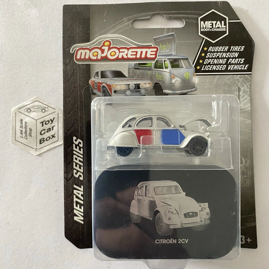 MAJORETTE Citroen 2CV (Zamac - Deluxe Metal - Collectors Tin) E38