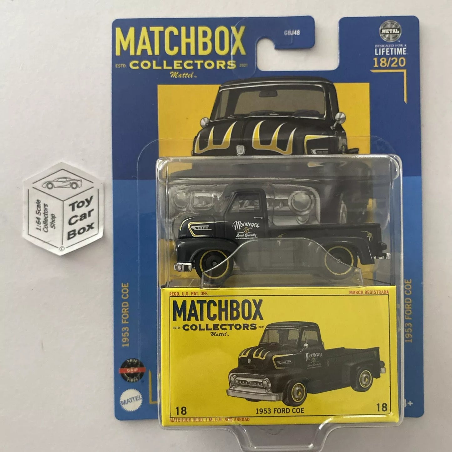 2024 MATCHBOX Collectors #18 - 1953 Ford COE (Premium - Moon Eyes) H50